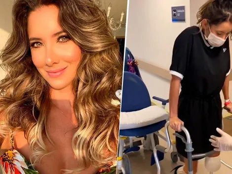 Daniella Álvarez da sus primeros pasos tras amputación y hay júbilo en redes