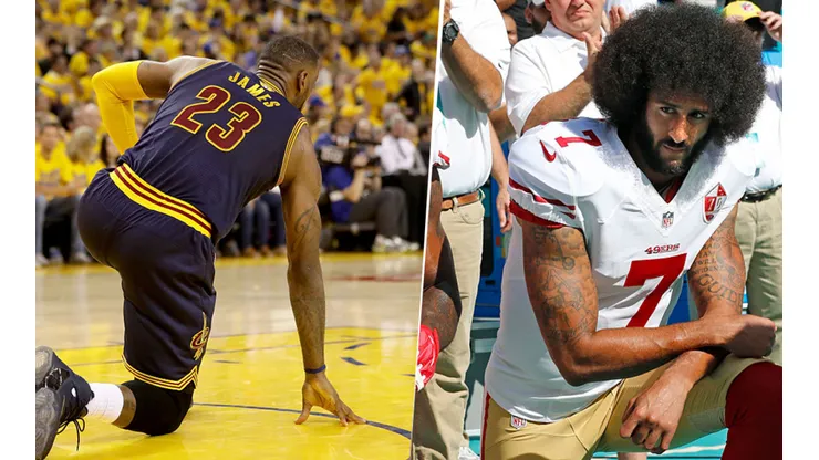 LeBron arremete contra la NFL y pide por Kaepernick