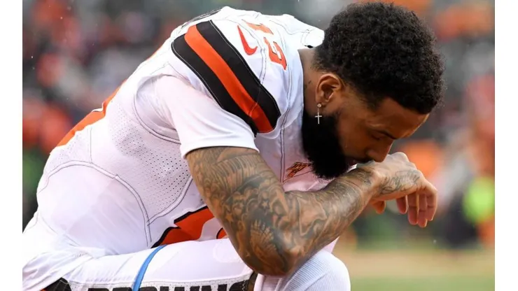 Odell Beckham Jr. con los Browns en 2019 (Getty Images)