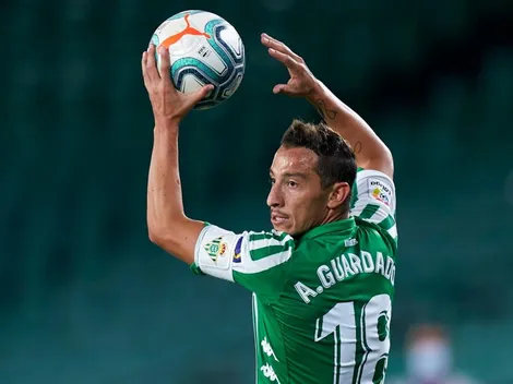 Guardado, titular en la victoria del Betis