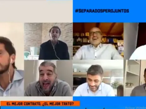 Ruggeri hizo reír a todo 90 Minutos: "Llevo 70 días con la misma bermuda"