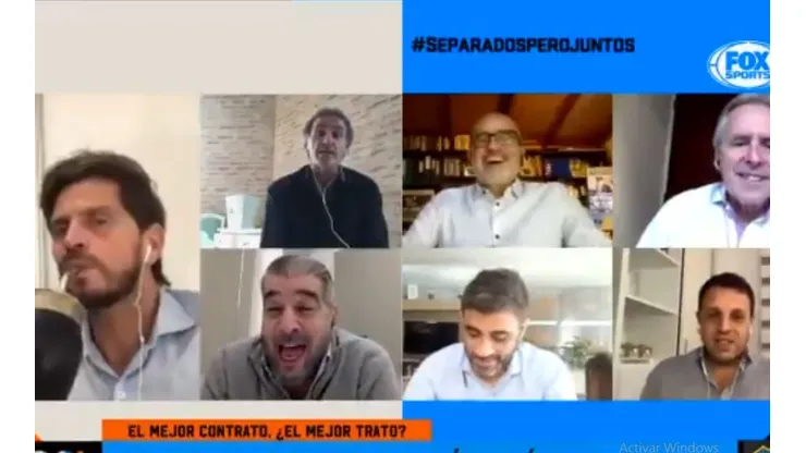Ruggeri hizo reír a todo 90 Minutos: "Llevo 70 días con la misma bermuda"