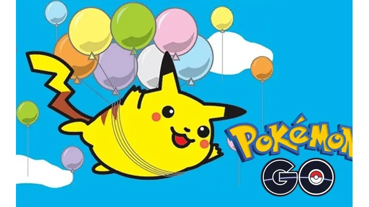 Pokémon GO anuncia su evento de 4° Aniversario ¡Llega Pikachu Volador!