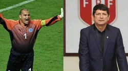 Chilavert suele manifestarse en contra de la FIFA y la CONMEBOL.