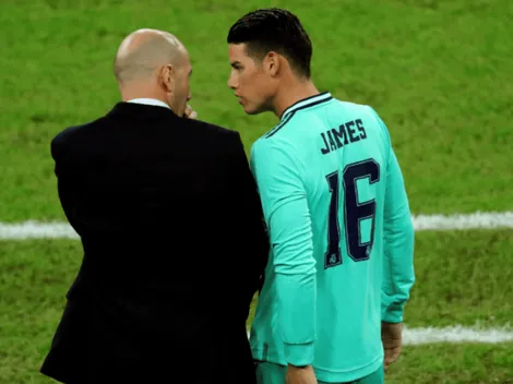 Dura respuesta de Zidane a James: "No tengo que explicar nada"