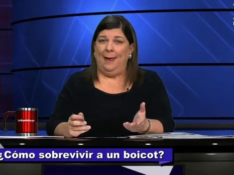 Rosa María Palacios se puso irónica tras acuerdo con clínicas