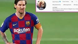 Lionel Messi sigue a 230 cuentas en Instagram; tan solo una es de un mexicano. Foto: Getty Images