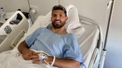 Foto de Sergio Agüero, jugador de Manchester City.