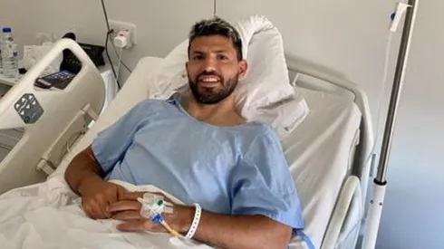 Foto de Sergio Agüero, jugador de Manchester City.