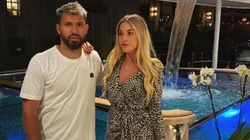 Sofía Calzetti metió foto con el Kun en el hospital: "Mi chiquito, te amo tanto"