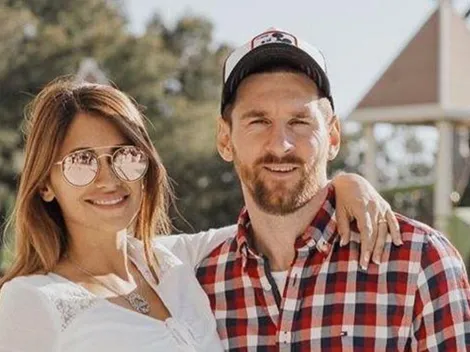 De Antonela para Messi: "Felicidades al amor de mi vida"