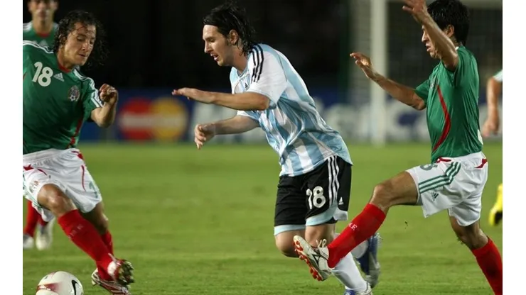 El día que Messi volvió loco a México.
