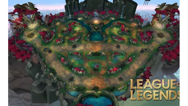 Primer vistazo al nuevo mapa para el regreso de Frenesí en el Nexo a League of Legends