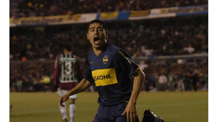 Foto de Juan Román Riquelme, el máximo ídolo Xeneize.
