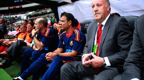 Vicente del Bosque en México-España (Getty)