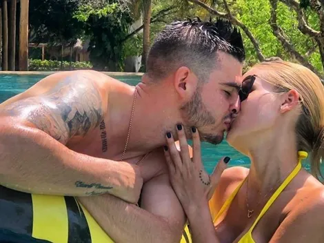 En su mejor momento: la hermosa foto de Benedetti con su pareja