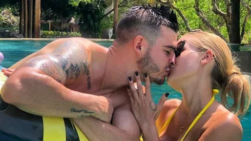 En su mejor momento: la hermosa foto de Benedetti con su pareja