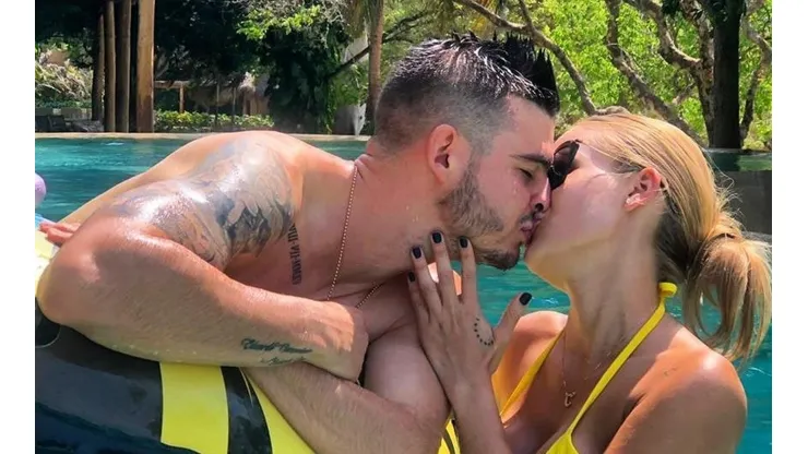 En su mejor momento: la hermosa foto de Benedetti con su pareja