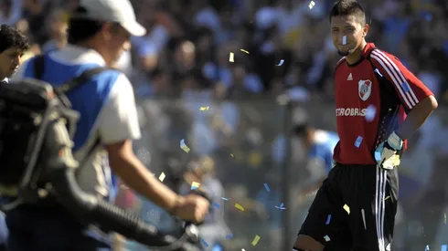 Foto de Daniel Vega, arquero de River.