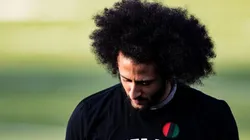 Colin Kapernick en prácticas individuales (Getty Images).