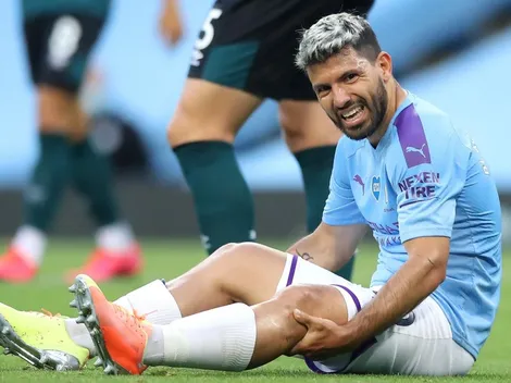 Muy malas noticias para el Kun Agüero: tendrá que ser operado
