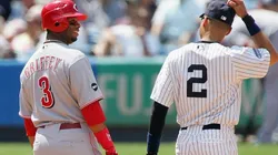 Ken Griffey Jr. y Derek Jeter (Getty Images).