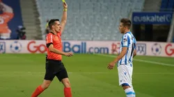 Real Sociedad sufrió un arbitraje polémico.