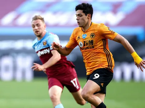 Emotivo: Raúl Jiménez anotó y su bebé festejó desde la panza