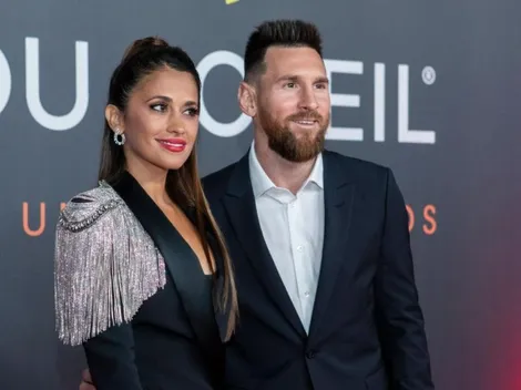 Antonela Roccuzzo y un tierno saludo para Messi por el Día del Padre