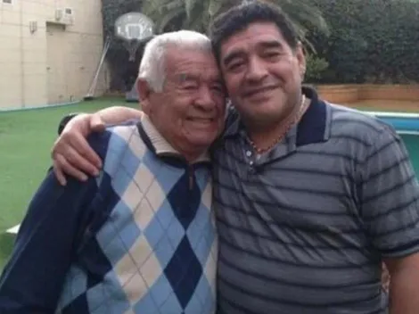 El emotivo mensaje de Diego Maradona para su papá en el Día del Padre: "Te extraño, viejo"