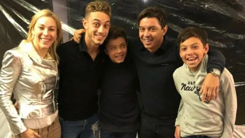 Estamos llorando: el saludo de Matías Gallardo para Marcelo por el Día del Padre