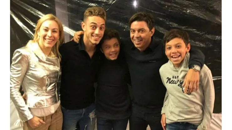 Estamos llorando: el saludo de Matías Gallardo para Marcelo por el Día del Padre