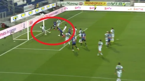 Así fue el segundo gol de Duván Zapata en el Atalanta vs. Sassuolo.