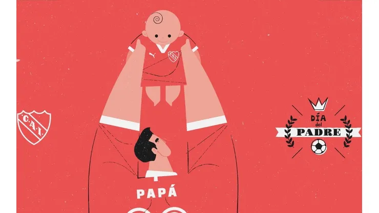 Se veía venir: el tuit de Independiente para Racing por el Día del Padre