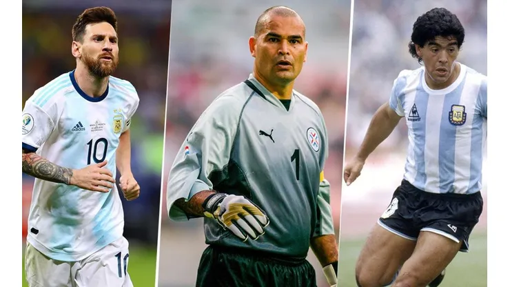 Para Chilavert no hay dudas: Messi es más que Maradona (Fotos: Getty)