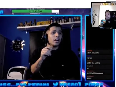 Ídolo: Agüero apareció en un stream y donó 500 dólares para ayudar a una familia