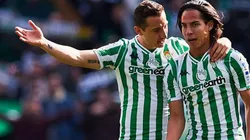 Guardado y Lainez con nuevo técnico tras la salida de Rubi. (Getty)