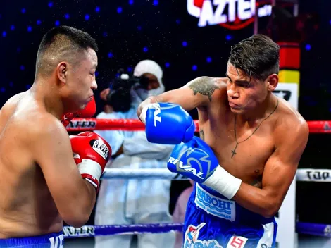 El Vaquero Navarrete ganó por KO en la vuelta del boxeo a México