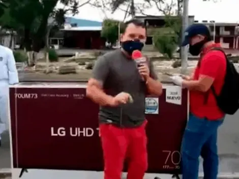 Viral: hombre compró super TV el Día sin IVA, pero se quedó sin lo del taxi