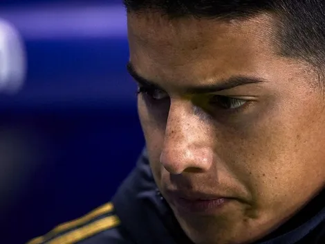 James Rodríguez, sin jugar, recibe su tercera convocatoria al hilo en la liga española