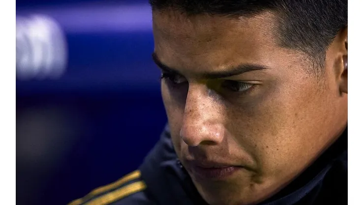 James Rodríguez, sin jugar, recibe su tercera convocatoria al hilo en la liga española