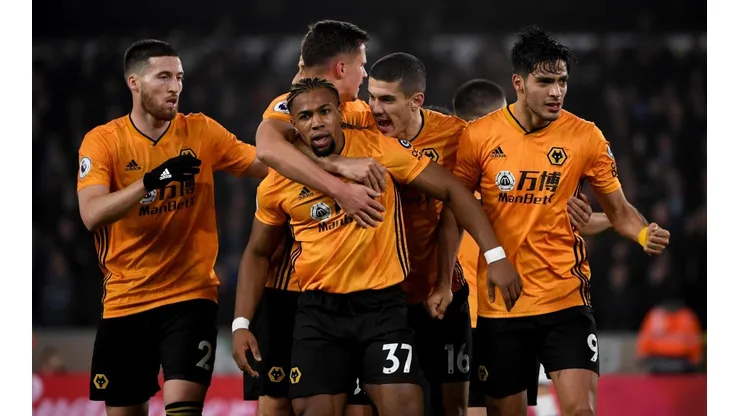 Wolverhampton de Raúl Jiménez (Getty)