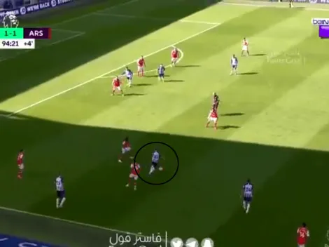 Todo muy Arsenal: perdió en el minuto 94 ante Brighton