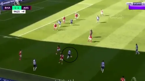 Todo muy Arsenal: perdió en el minuto 94 ante Brighton