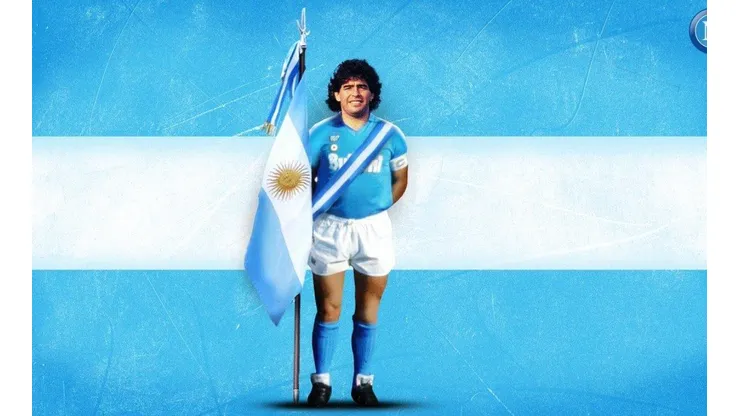 En el Día de la Bandera, el Napoli metió el mejor saludo de todos