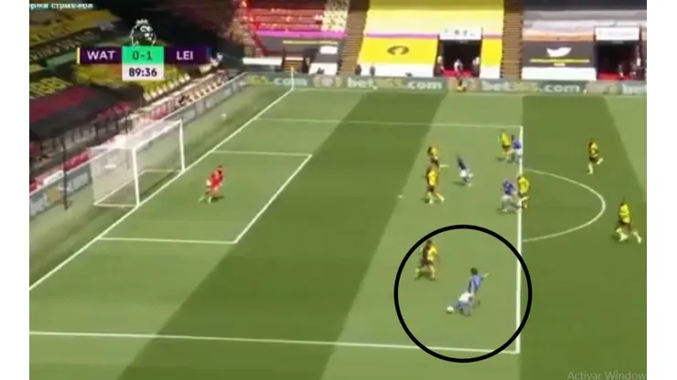 A Chilwell le bajó el espíritu de Roberto Carlos y le rompió el arco al Watford