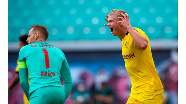 Épico: el trolleo del Dortmund al RB Leipzig en Twitter por Haaland