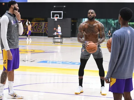 Escándalo: afirman que Los Angeles Lakers se entrenan en secreto