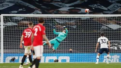 Una locura: la atajada de Lloris para evitar el gol del United