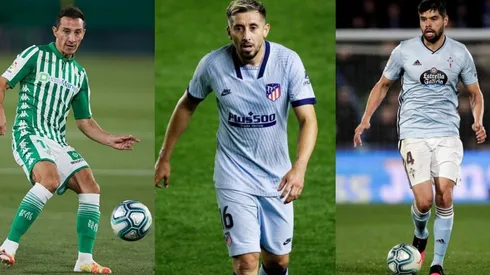 Los números de los mexicanos luego de la jornada 29 de la Liga de España. (Getty)